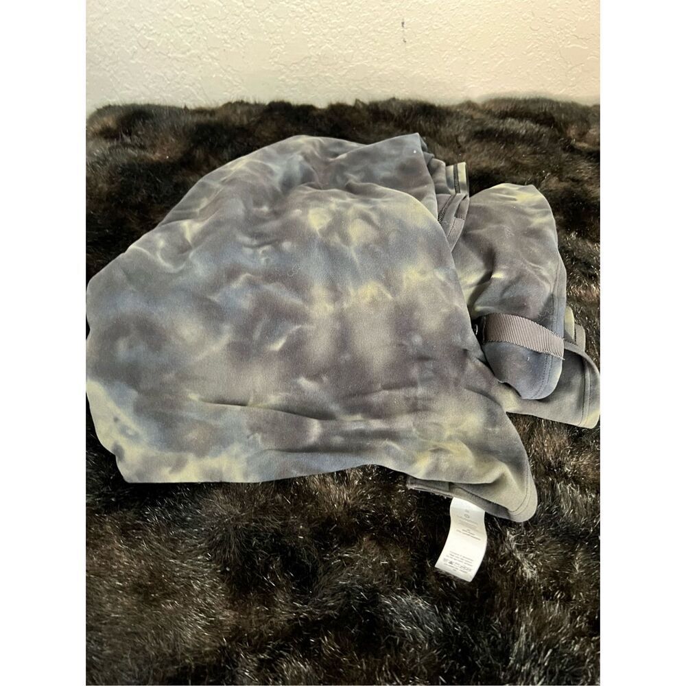 Lululemon Scarf Womens One Size Vinyasa Infinity Wrap Gray Camo Snap Athleisure‎